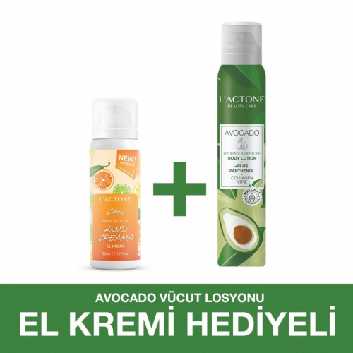 Lactone Avocado Panthenol Plus Body Lotion 200 ml